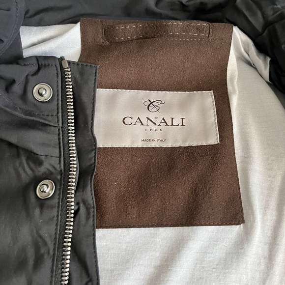 NWOT - Authentic CANALI Men’s Windbreaker and Rain Jacket (made in Italy) - Picture 3 of 5